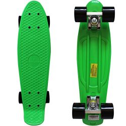 Rimable Complete 22″ Skateboard (Green & Black)