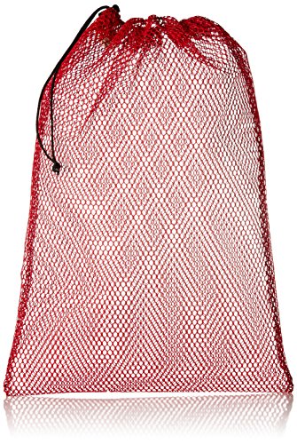 Equinox Nylon Mesh Stuff Sack (15 x 22-Inch, Red)