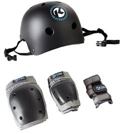 Kryptonics 4-in-1 Pad Set with Helmet, Adult