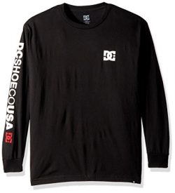 DC Men’s 94 Award Long Sleeve Tee, Black, XXL