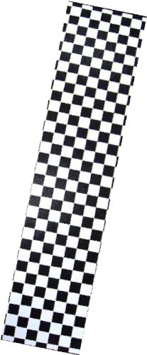 PRO SKATEBOARD GRIP TAPE CKECKER BLACK/WHITE GRAPHIC 33″X9″