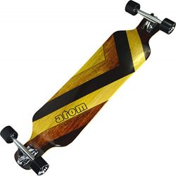 Atom Longboards Atom Drop Deck Longboard – 39″ , Woody