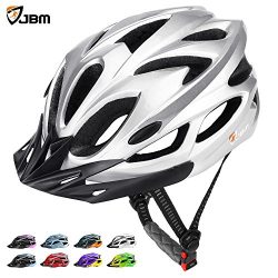 JBM international JBM Adult Cycling Bike Helmet Specialized for Mens Womens Safety Protection Re ...