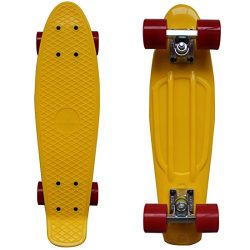 Rimable Complete 22″ Skateboard YellowRed