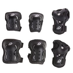 Rollerblade Bladegear XT Junior 3 Pack Protective Gear, Knee Pads, Elbow Pads and Wrist Guards,  ...