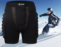 3D EVA Impact Short Protective Hip Butt Paded Pants For Adult & Child Skating Skiing Ski Ska ...