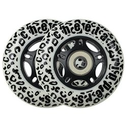 WHITE CHEETAH Wheels for RIPSTICK ripstik wave board ABEC 9 76MM 89A OUTDOOR