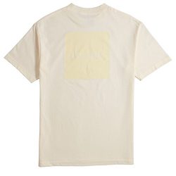 Chocolate Tonal Square Standard T-Shirt – Cream – MD