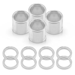 Supafly Skate Company Metal 8-Piece Speed Washer and 4-Piece Spacers for Hardware Skateboard and ...