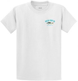 Koloa Surf Yellowfin Tuna Logo Heavyweight Cotton T-Shirt-White/c-2XL