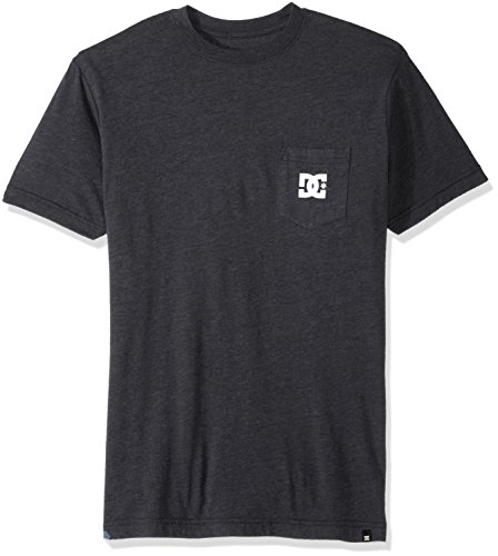 DC Men’s Solo Star 2 Short Sleeve T-Shirt, Black, Medium