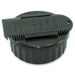 Sex Wax, Container & Wax Comb, All Black