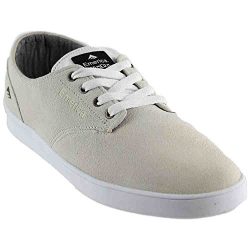 Emerica Men’s The Romero Laced Skate Shoe, White/Gum, 11.5 M US