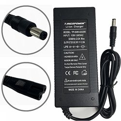 36V Hover Board Charger Output 42V 2A VAC 10 Series Lithium Li-ion Li-poly Charge For Scooter El ...