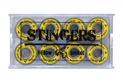 Yellow Jacket Premium Skateboard Bearings, Pro Longboard Bearings, 608, ABEC 11, (Pack of 8)