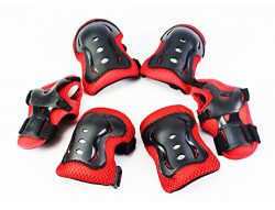 Osen Skateboarding Protective Gears – Knee Pads Elbow Pads Wrist Guards for Cycling Inline ...