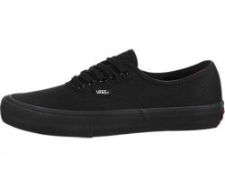 Vans Authentic Pro Black/Black Men’s Skate Shoes 9.5 D(M) US