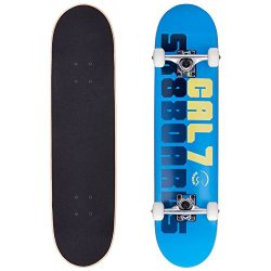 Cal 7 Mammoth 7.5 Complete Skateboard, 52×31 99A PU Wheels