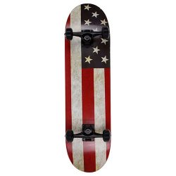 NPET Pro Skateboard Complete 31 Inch 7 Layer Canadian Maple Double Kick Concave Deck Skating Ska ...