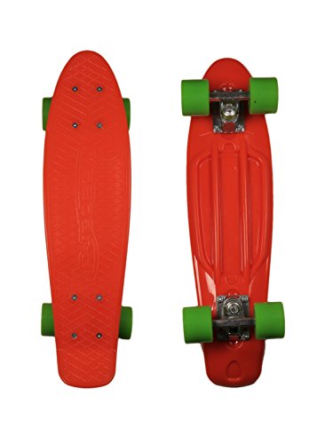 MoBoard Graphic Complete Skateboard | Pro/Beginner | 22 inch Vintage Style with Interchangeable  ...