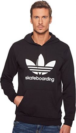 adidas Skateboarding Men’s Clima 3.0 Hoodie Black/White 3 XX-Large