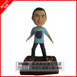 Custom character mode handmade customized from person photo making figure model Real doll polyme ...