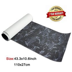 BooTaa Skateboard Grip Tape Sheet, Camouflage, 43.3×10.6 in, Bubble Free, Waterproof, Scoot ...