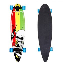 ANCHEER Pintail Cruiser Longboard Complete Long Skateboard 40×10 Inch for Boys Girls and Adult