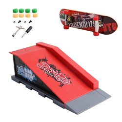 Skate Park Kit Ramp Parts – Mini Finger Skateboard Park for Tech Deck Fingerboard Ultimate ...