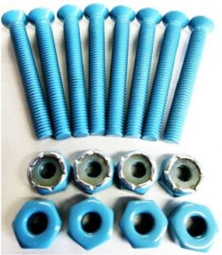 Everland 1.5″ Skateboard Hardware Screws (Baby Blue)