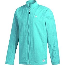 adidas Originals Men’s Skateboarding Rclaire Jacket, Shock Green, 2XL