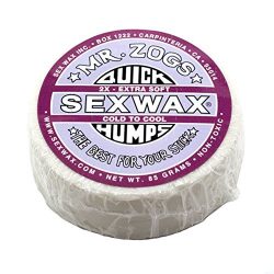 SexWax Quick Humps Mr Zogs Surfboard Wax (2X Extra Soft – Purple)