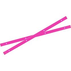 Yocaher Neon Pink Skateboard Rails