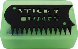 Sticky Bumps Wax Box & Comb (Green)