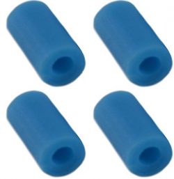 Teak Tuning Standard Fingerboard Pivot Cups, Blue, Pack of 4