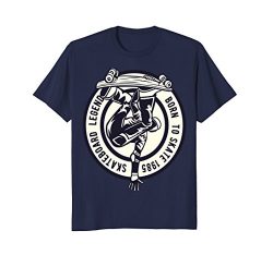 Mens Skateboarding Tshirt skater Men Women-Skateboard XL Navy