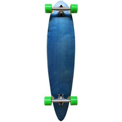Rimable Stained Pintail Longboard BLUEGREEN