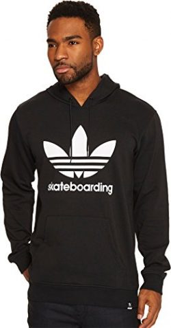 adidas Skateboarding Men’s Clima 3.0 Hoodie Black/White 2 XX-Large