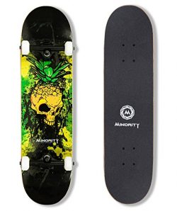 MINORITY 32inch Maple skateboard (Pineskull)