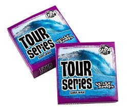 Sticky Bumps Tour Series Cool/Cold Surf Wax (Pack of 3), White