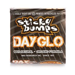 Sticky Bumps Day-Glo Warm/Tropical Surf Wax (Pack of 3), Multi-Colored