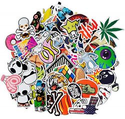 Advgears 100pcs Cartoon Stickers Car Motorcycle Bicycle Skateboard Laptop Luggage Vinyl Sticker  ...