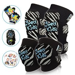 Innovative Soft Toddler Knee And Elbow Pads Plus Bike Gloves | Kids Protective Gear Set | Comfor ...