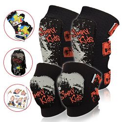 Innovative Soft Toddler Knee and Elbow Pads Plus BONUS Bike Gloves | Kids Protective Gear Set |  ...