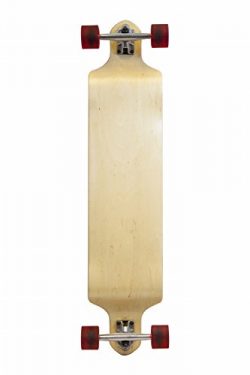 SCSK8 Professional Speed Drop Down/Drop Through Complete Longboards (Natural Drop Down, 40 x 9)