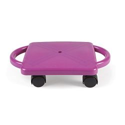 ETA hand2mind Plastic Scooter Board with Handles – Pink