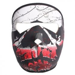 Motorcycle Face Mask – Mask Motorcycle Reversible Biker Skateboard Scary Sports Neoprene & ...