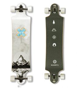 MINORITY Downhill Maple Longboard 40-inch Drop Deck (Alps)