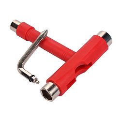 Qingsun All-In-One Skate Tools Skate T Tool Skateboard T Tool for Peny Borad T Tool for Longboar ...