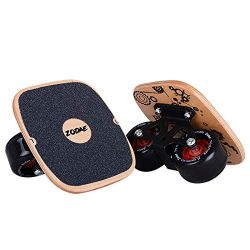 Zodae Portable Roller Road Drift Skates Plate with Cool Maple Deck Anti-Slip Board Split Skatebo ...